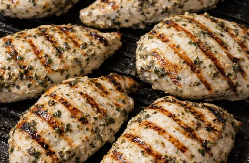 Lemon-basil marinade.