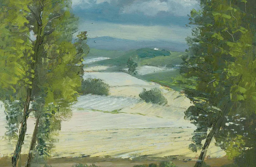 YEHUDA ARMONI ‘Vineyards in Lachish,’ 2024