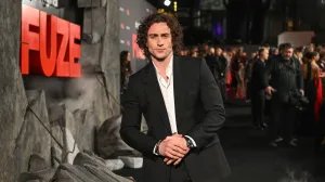 LONDON, ENGLAND - MARCH 26: Aaron Taylor-Johnson attends the UK Premiere of Sky Original "Fuze" at the Odeon Luxe West End on March 26, 2026 in London, England. "Fuze" will be in cinemas from April 3. (Photo by Mike Marsland/Getty Images for Sky)