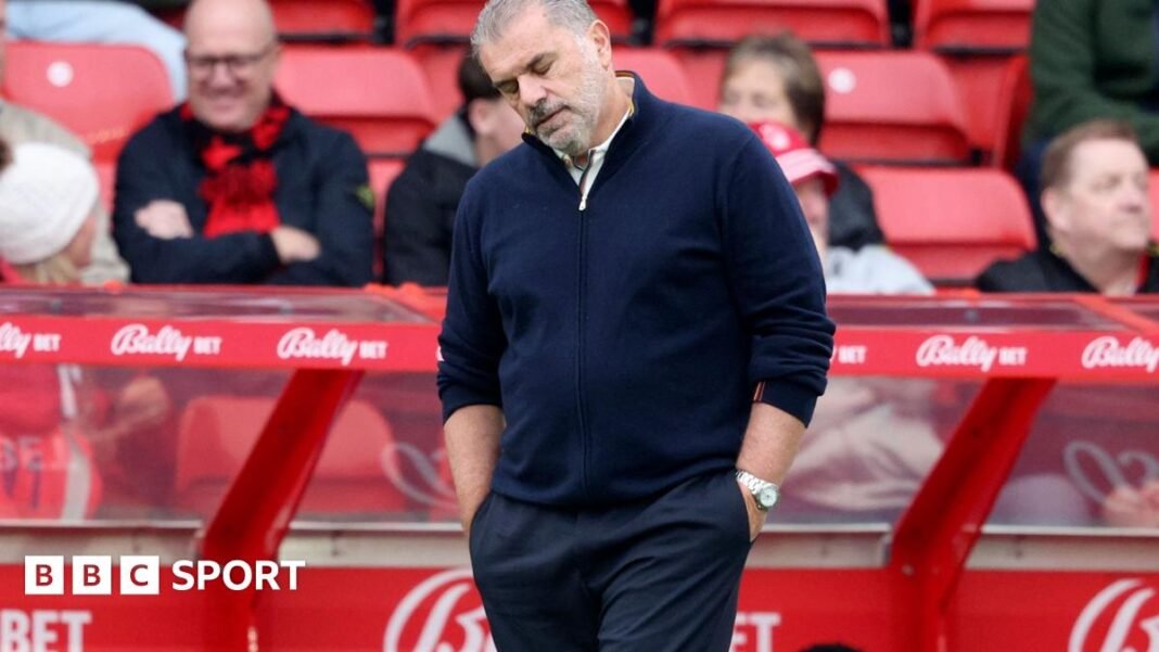 Former Nottingham Forest head coach Ange Postecoglou 
