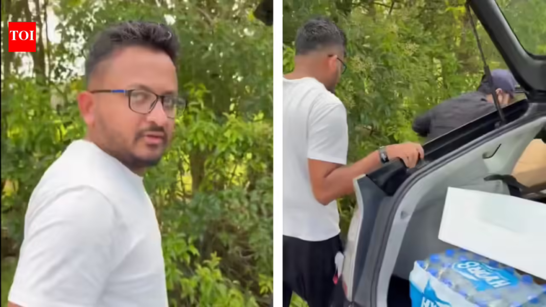 Indian man faces abusive calls after video of him dumping trash goes viral: ‘I already apologised’ Indian man faces abusive calls after video of him dumping trash goes viral: ‘I already apologised’