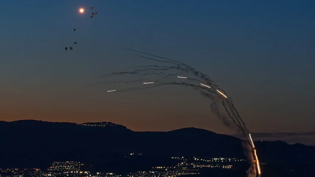 Prime Minister Benjamin Netanyahu attends a ceremony marking Holocaust Remembrance Day at Yad Vashem in Jerusalem, April 14, 2026.
