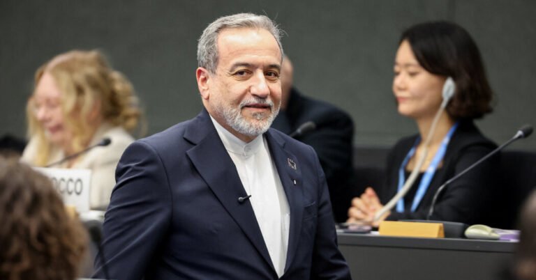 Iran’s Foreign Minister Is in Russia for Talks With Putin on Middle East War