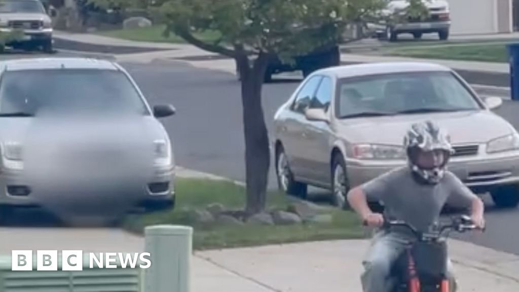 Driver arrested after chasing down child cyclist on footpath