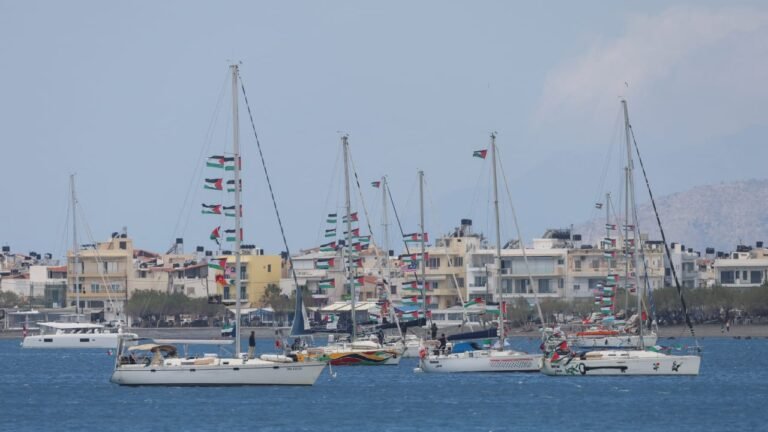 Israeli Navy seizes Gaza-bound flotilla as commandos board boats at sea