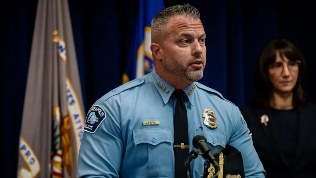 Minneapolis police chief resigns after he's accused of interfering with misconduct investigation