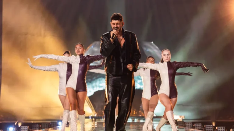 Noam Bettan rehearses Eurovision song, 'Michelle,' in Vienna, meets Boy George