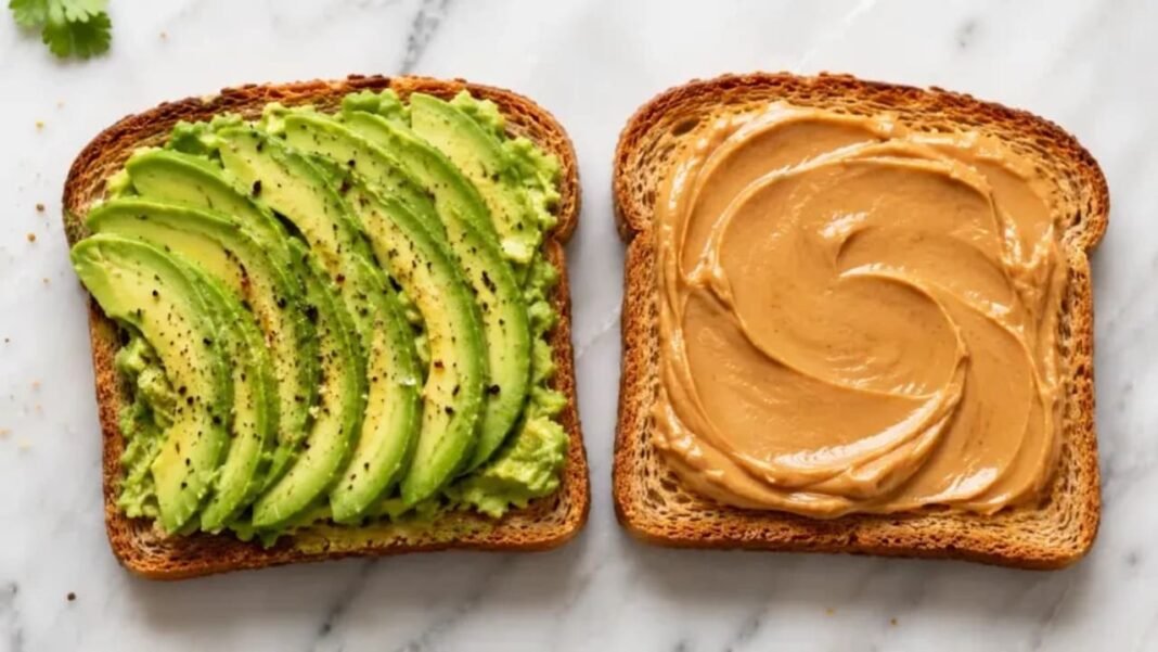 Avocado toast vs. peanut butter toast: The ultimate healthy fat bomb