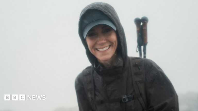 Catherine completes Three Peaks Challenge to 'explore life beyond' cancer diagnosis