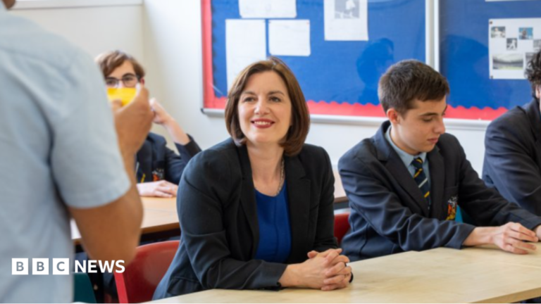 Education secretary says she'll turn Tory leader's insult into a T-shirt