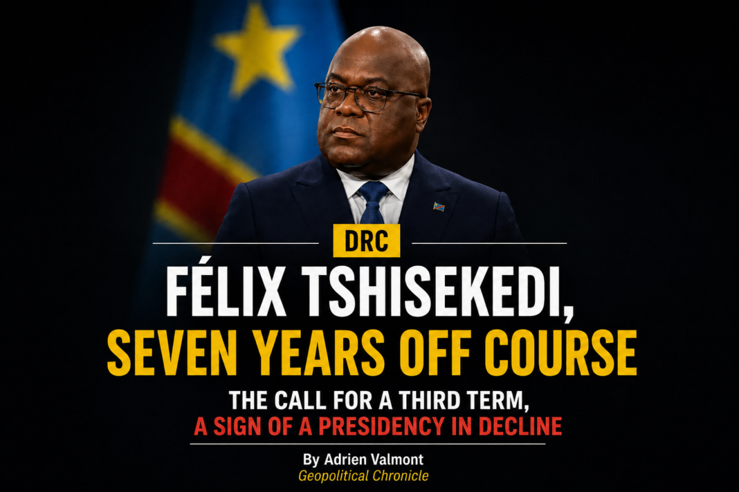 DRC: Félix Tshisekedi, seven years of drift — The call for a third term, symptom of a presidency in decline