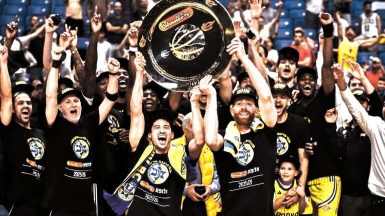 Maccabi Tel Aviv captures championship in game 4 against Hapoel Tel Aviv