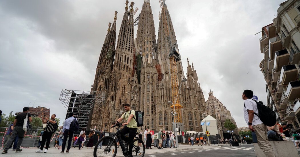 Pope Leo Is Blessing the Sagrada Familia in Barcelona. To Some, the Church Is a Curse.