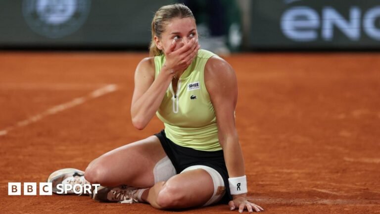 Qualifier Chwalinska sets up French Open final against Andreeva