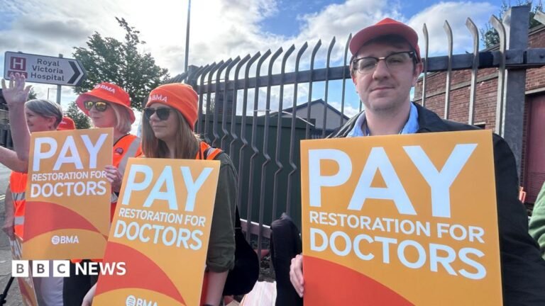 Resident doctors take strike action over pay