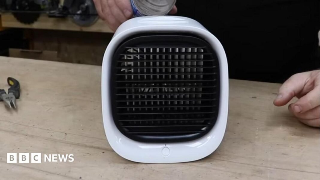 'Cool in 90 seconds' – the fake portable air conditioners sweeping the internet