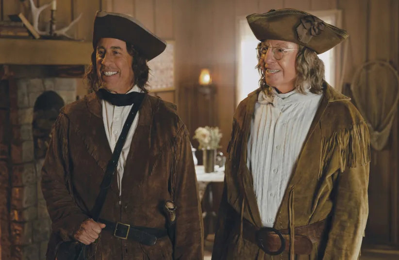 JERRY SEINFELD and Larry David as explorers Lewis and Clark in ‘Life, Larry and the Pursuit of Unhappiness.