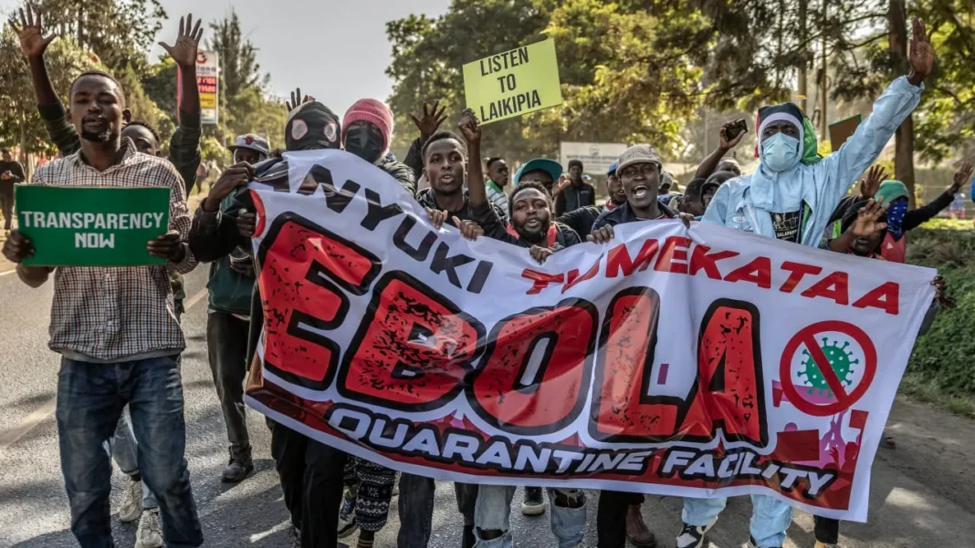 Aid group says seven Americans quarantining at Kenya Ebola facility after US travel ban