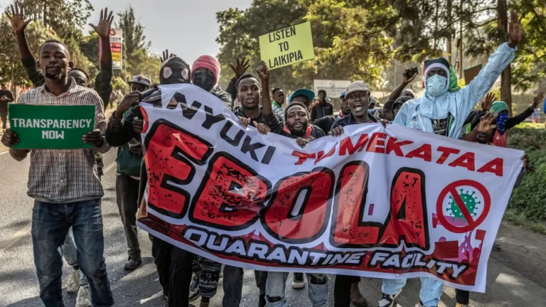 Aid group says seven Americans quarantining at Kenya Ebola facility after US travel ban