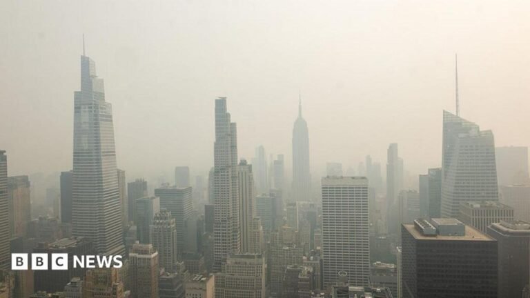 Canada fires prompt US air quality alerts as smoke blankets major cities