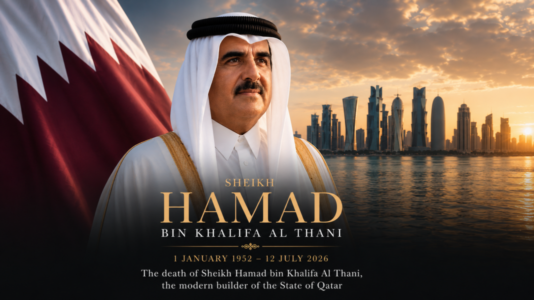 Death of Emir Sheikh Hamad bin Khalifa Al Thani, Builder of Modern Qatar Death of Emir Sheikh Hamad bin Khalifa Al Thani, Builder of Modern Qatar