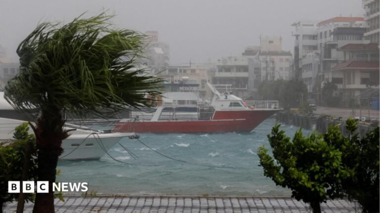 China's second typhoon in a week makes landfall