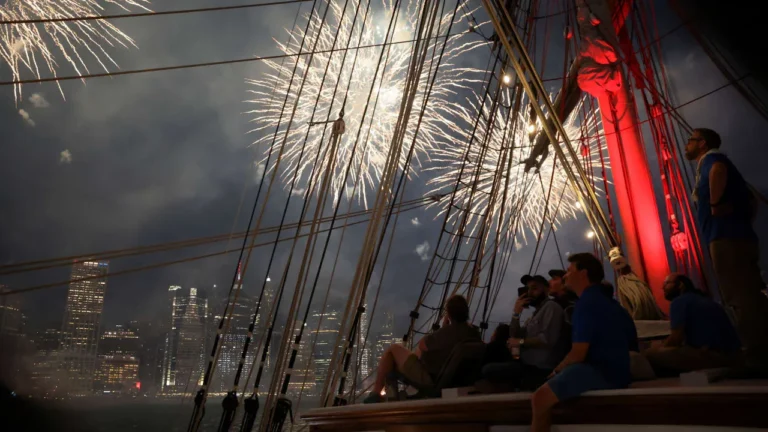 Coast Guard removes environmentalist ship from US 250th anniversary parade over political banners