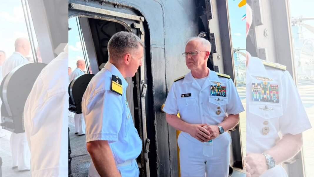 Israel Navy officials visit US to in celebration of 250 years of American independence