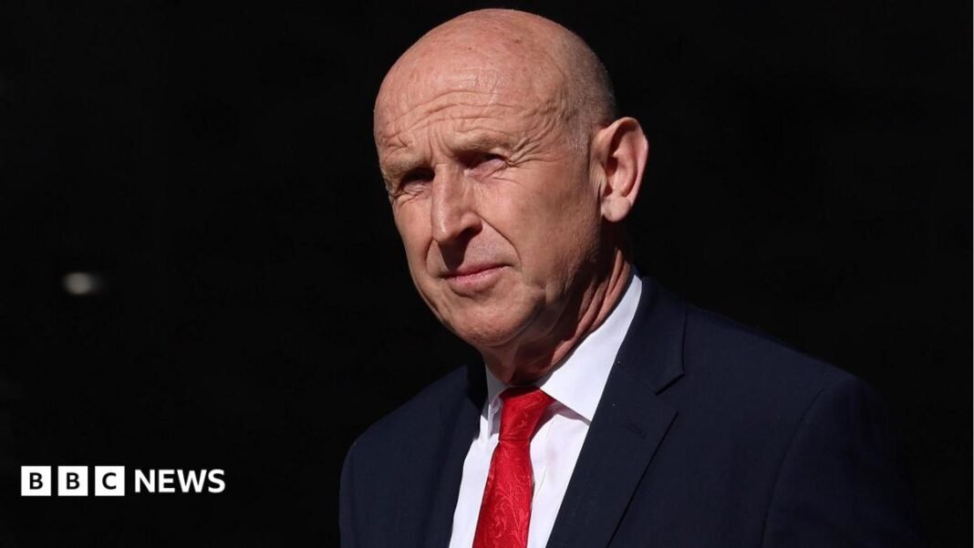 John Healey becomes chancellor weeks after shock resignation from defence job John Healey becomes chancellor weeks after shock resignation from defence job