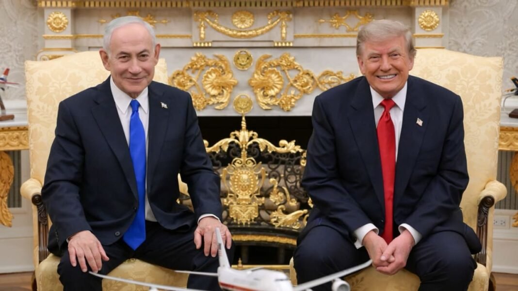 Netanyahu, Trump conclude 'positive, productive' meeting at White House