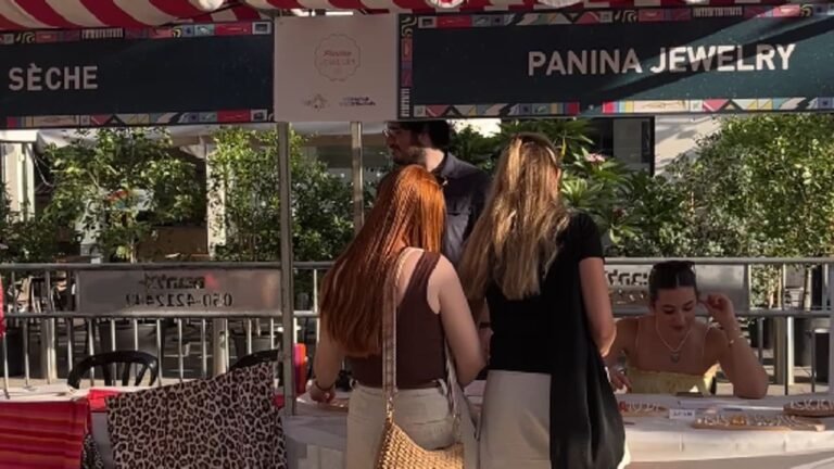 Tel Aviv’s Shuk Olim brings out dozens of immigrant entrepreneurs to showcase goods