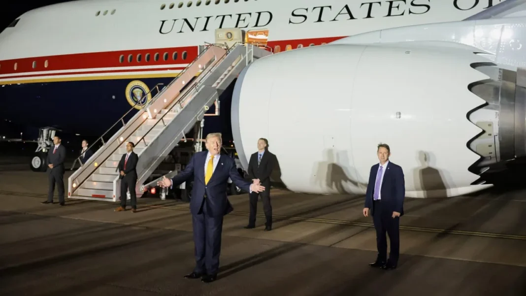 Trump administration subpoenas journalists after reports of Air Force One security concerns -report