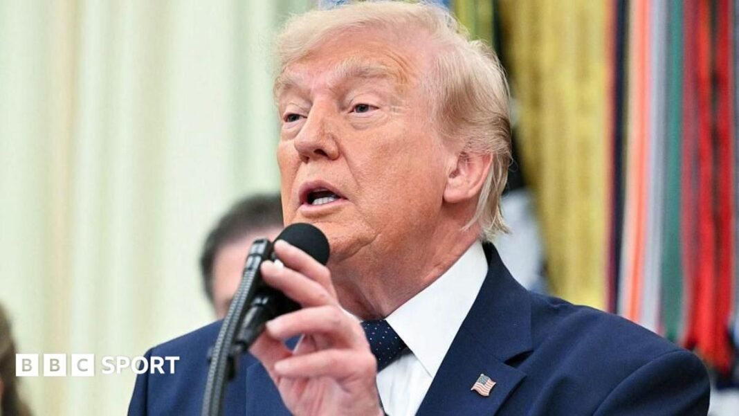 Trump confirms he asked Fifa to review Balogun ban