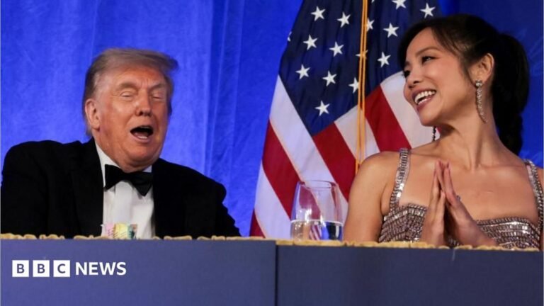 Trump pokes fun at press during White House Correspondents' Dinner