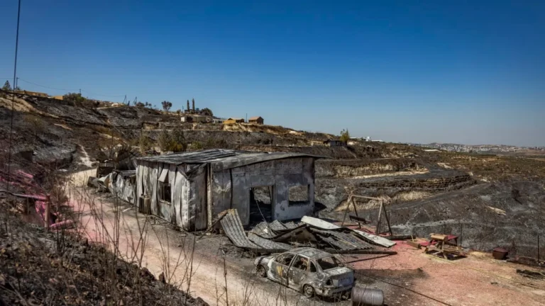 Two arrested on suspicion of starting devastating Gilad Farm fire in Samaria