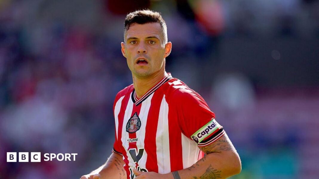 Xhaka set to stay at Sunderland despite Chelsea interest Xhaka set to stay at Sunderland despite Chelsea interest
