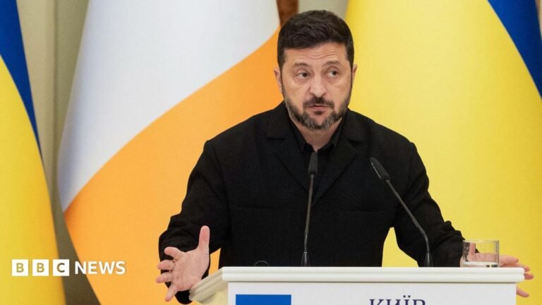 Zelensky arrives in UK ahead of meeting Burnham