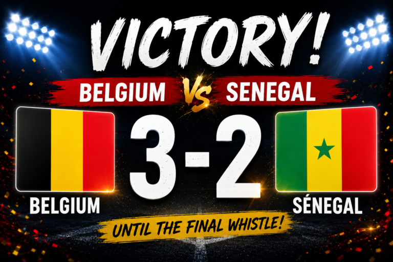 Red Devils Overturn Senegal in Thrilling Extra-Time Comeback