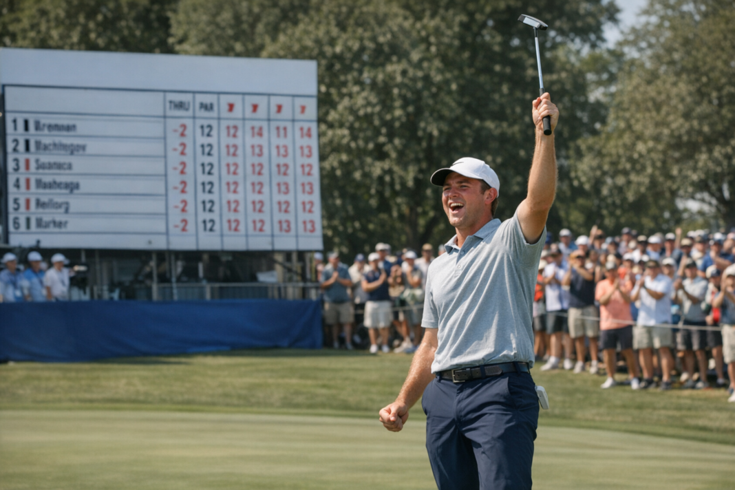 Brennan Clinches Wyndham Championship, Secures FedExCup Playoffs Berth Brennan Clinches Wyndham Championship, Secures FedExCup Playoffs Berth