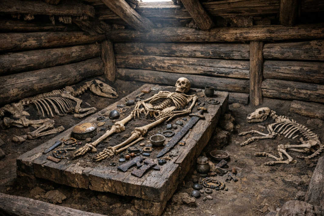 Rare 10th-Century Wooden Tomb in Suzdal Reveals Elite Burial with Horse and Dog