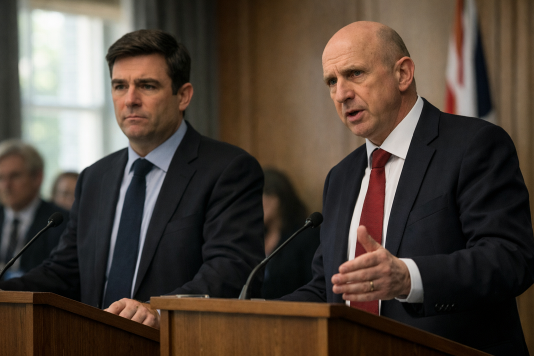 Burnham keeps tax rise option open as experts flag tight Budget room