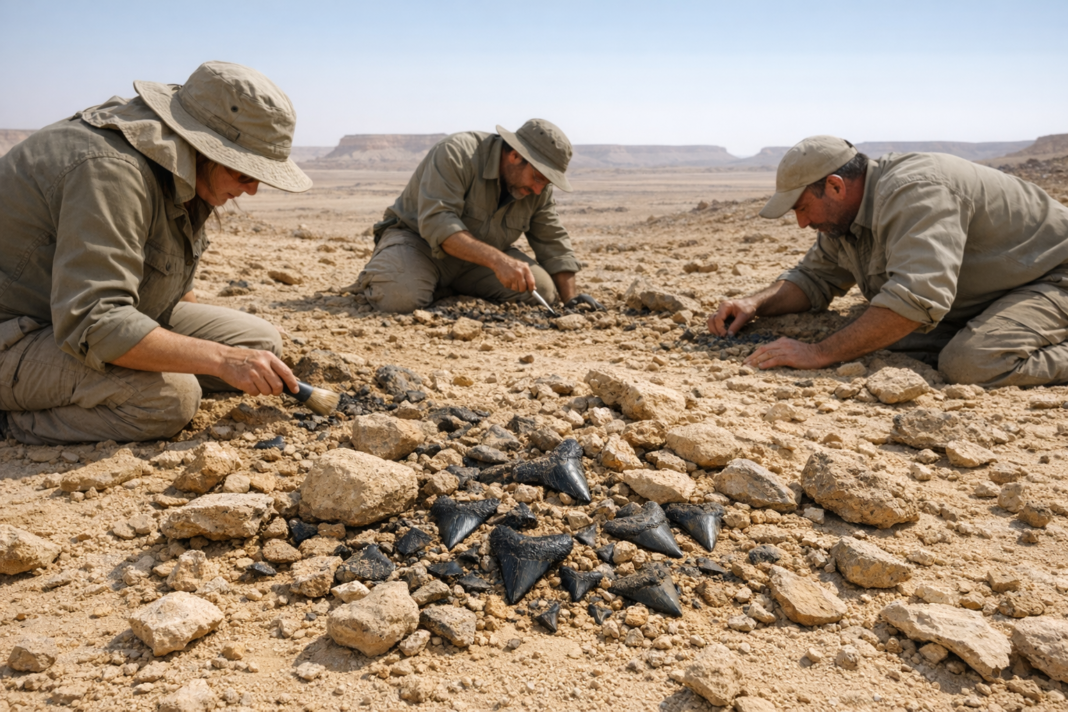 Desert 'Shark Graveyard' in Egypt Unearths Evidence of Ancient Seas