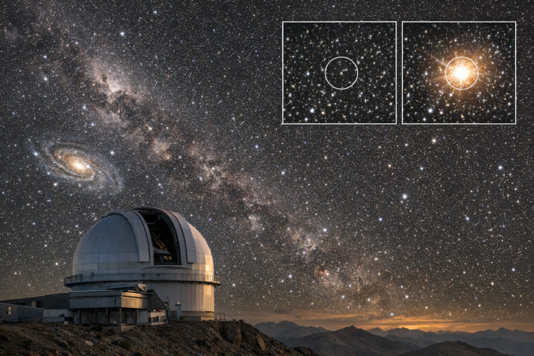 Global telescope network records earliest light from exploding 20-solar-mass star