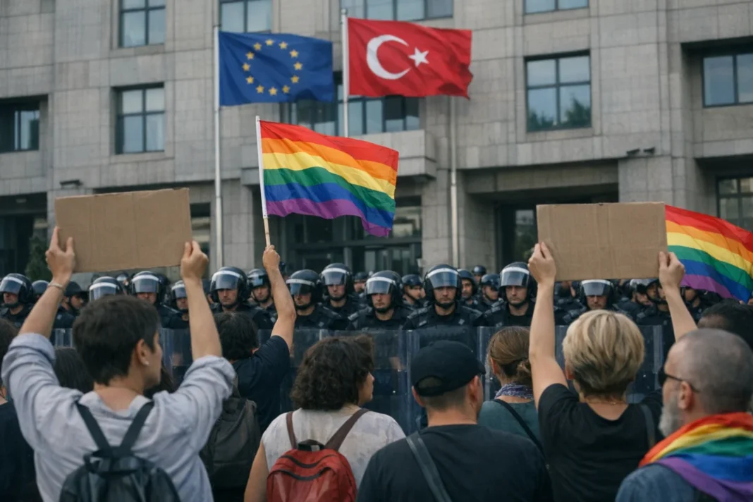 Raids and Arrests of LGBTQ+ People in Turkey Draw Domestic and EU Criticism Raids and Arrests of LGBTQ+ People in Turkey Draw Domestic and EU Criticism