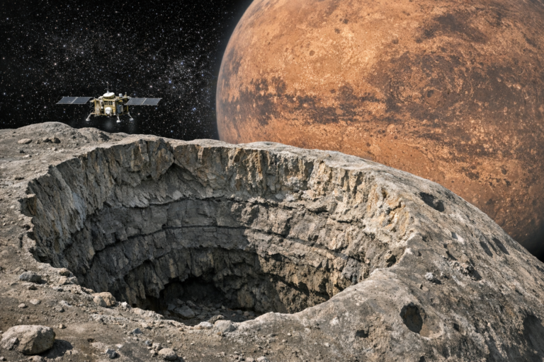 Phobos’ Hidden Crater Could Hold the Key to Mars Moon’s Origin