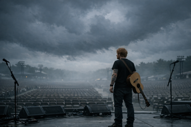 Ed Sheeran Cancels Massachusetts Shows Amid Severe Weather Warnings