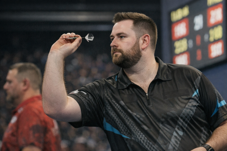 Humphries survives missed doubles to reach World Grand Prix last 32