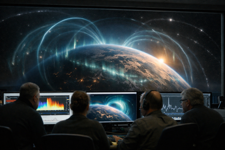 Planet-sized detector: Earth's field tightens dark matter constraints and flags strange signals