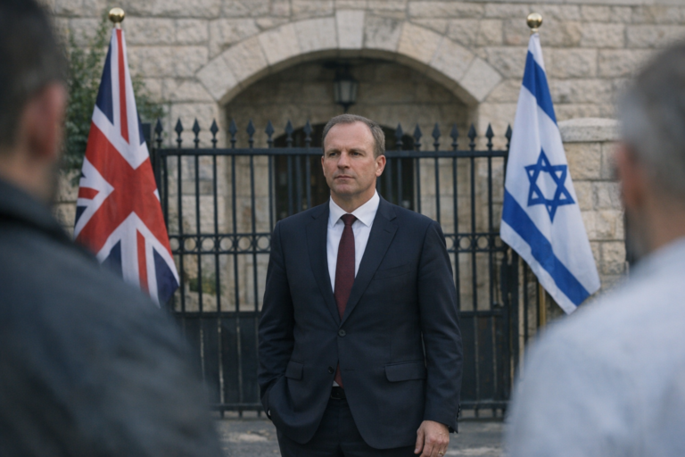 UK sanctions on West Bank settlements ignite diplomatic rift as Israel closes UK consulate