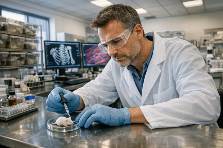 Experimental Drug Strengthens Bone and Muscle in Mice, Offering Hope Against Osteoporosis